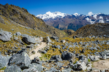 Salkantay 艰苦跋涉中的风景