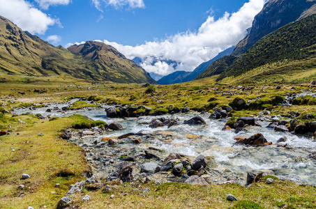 Salkantay 艰苦跋涉中的风景