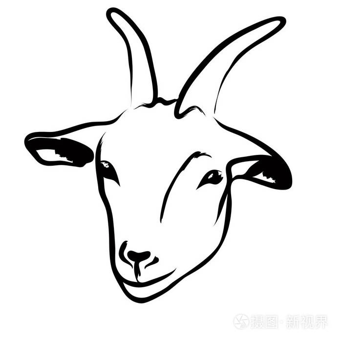 山羊头标志