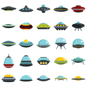 外星飞船 航天器和不明飞行物矢量集