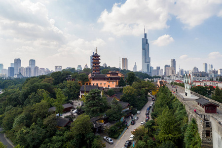 江苏省南京市城市建设景观