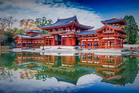宇治，日本京都著名的平等在佛教寺院，教科文组织窝