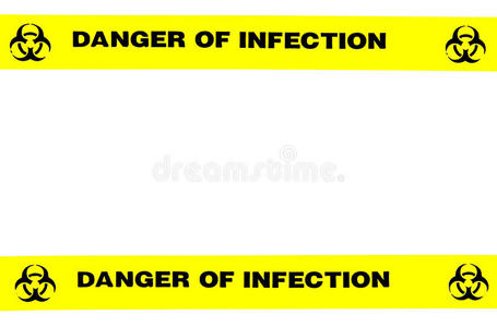 感染警告标志