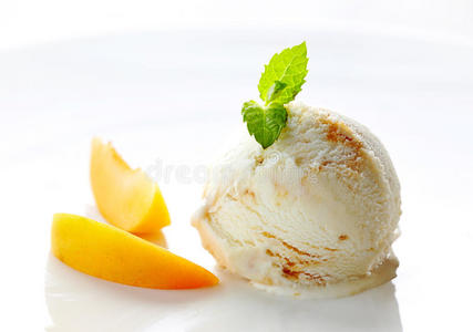 一勺白板冰淇淋