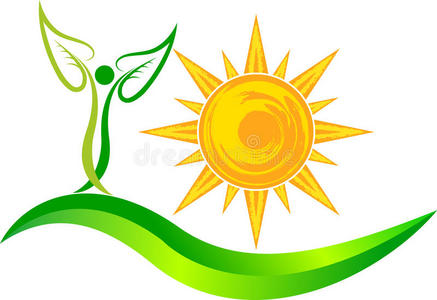 太阳叶子标志