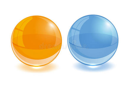 任何颜色的玻璃球。爱普生