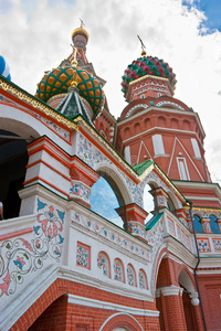 莫斯科大教堂的窗棂图片