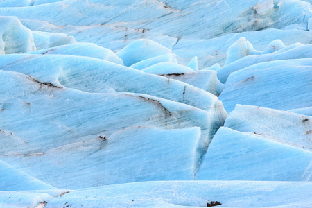 斯维纳费德冰川国家公园蓝色冰