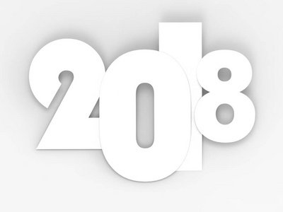 2018 年新概念。3d 图