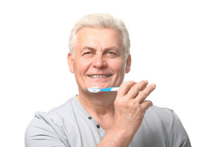 老人用牙刷