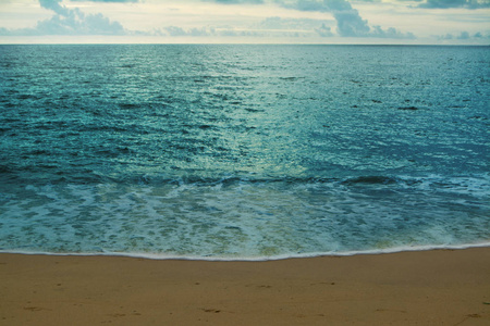 美丽的海滩和热带海洋，泰国