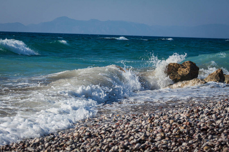 海和波浪