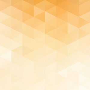 橙色的网格马赛克背景，创意设计模板
