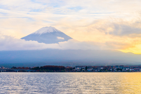 富士山的美景