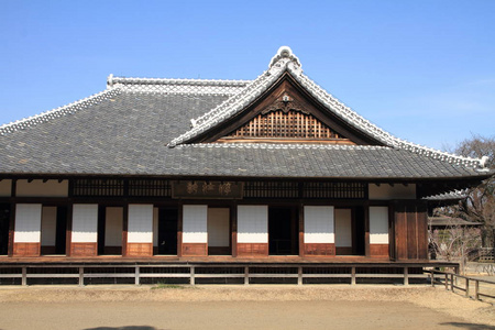 在日本水户，Kodokan 氏族 Mito 学校域