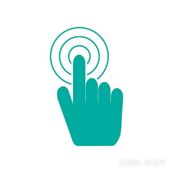 触摸简单图标