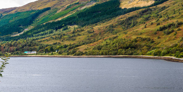 尼斯湖 Leven 附近格伦科，在苏格兰高地