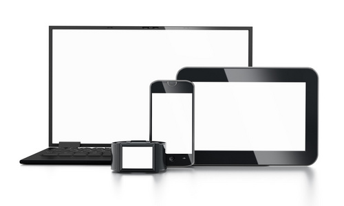 笔记本 平板电脑 智能手机和 smartwatch