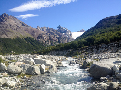 菲茨罗伊国家公园在 Patagonya 阿根廷