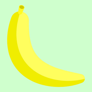 简单简约艺术 stlye 中的香蕉载体