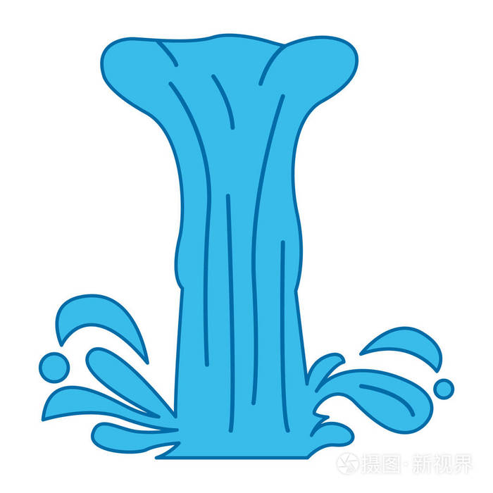 简单的水图标插画-正版商用图片0piy6s-摄图新视界