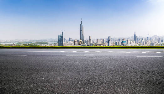 全景天际线和建筑空 roadchongqing citychina