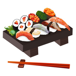食物插图 日本食品图