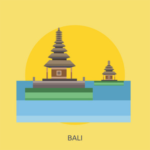 巴厘岛印度尼西亚城市概念设计
