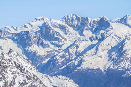 在瑞士的萨斯费雪山图片