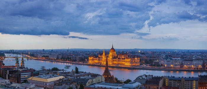全景俯瞰布达佩斯, 匈牙利