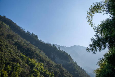 湖北秭归三三峡竹海天水差距图片