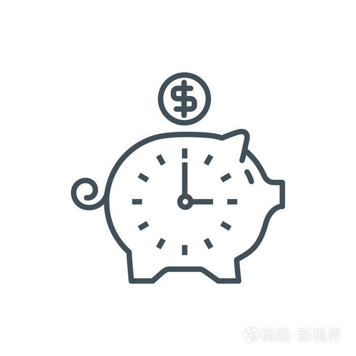 时间是金钱图标