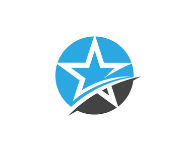 明星 Logo 模板矢量图标插画设计