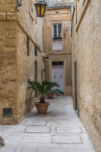 马耳他典型街道照片, 古建筑和建筑
