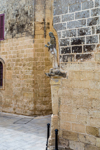 马耳他典型街道照片, 古建筑和建筑