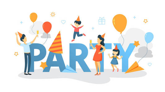 在 Lgbt 家庭的生日。两个快乐的父亲和他们的