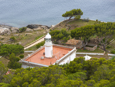西班牙北部海岸玫瑰灯塔