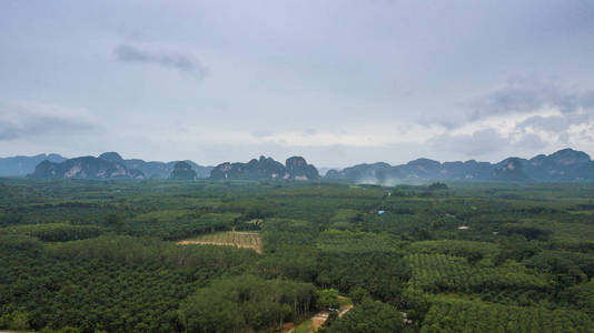 泰国甲米山景观