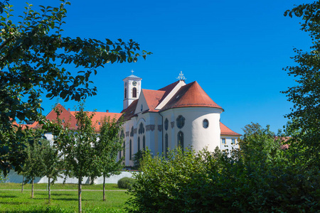 在德国的 Siessen 修道院大教堂