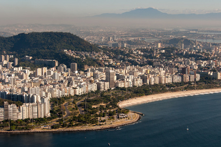 在里约热内卢的弗拉门戈海滩