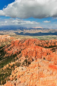 布莱斯国家公园的图片。坐落在美国西南各州，犹他州