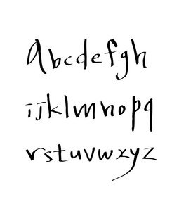 矢量字体手写书法