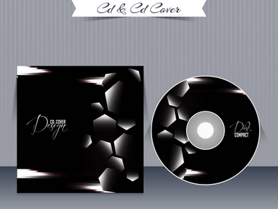 Cd 或 Dvd 的案例设计模板