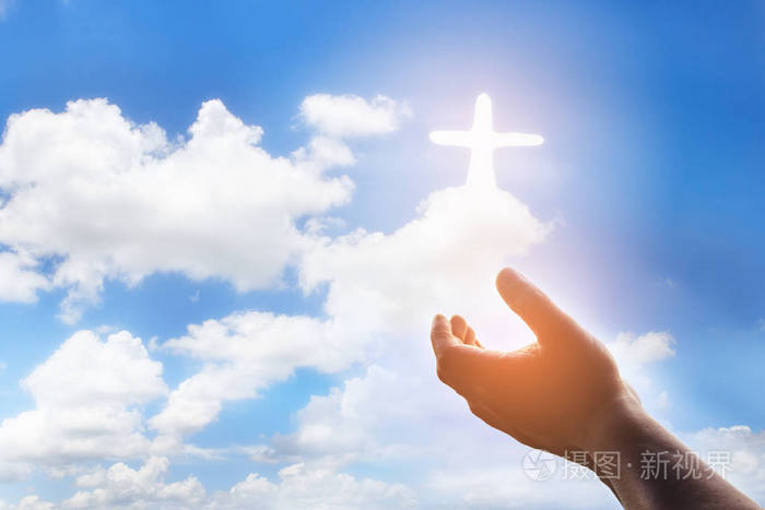 圣餐疗法保佑上帝帮助悔改天主教复活节借给心灵祈祷.基督教概念背景
