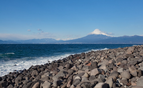 富士山，日本的海