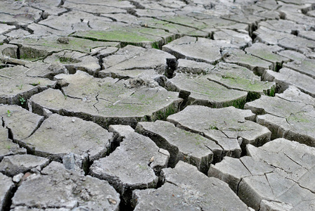 在干旱的荒野景观峡谷范围