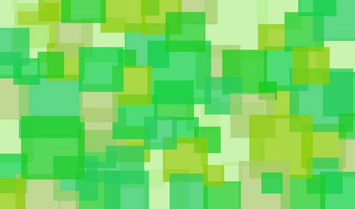 抽象背景与绿色方块