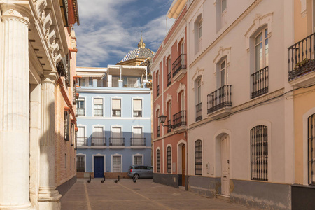 西班牙塞维利亚-建筑分区圣克鲁斯历史区