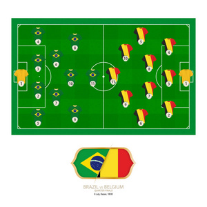 球员的工具包。法国 2016 年的足球锦标赛。集