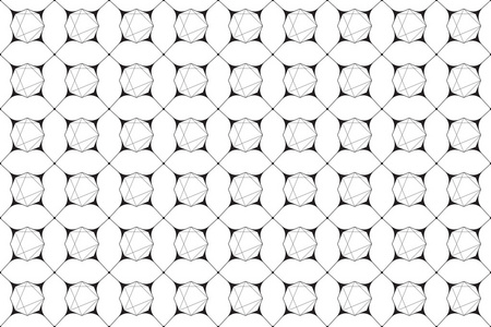 等距的无缝模式。几何图案背景。矢量股票